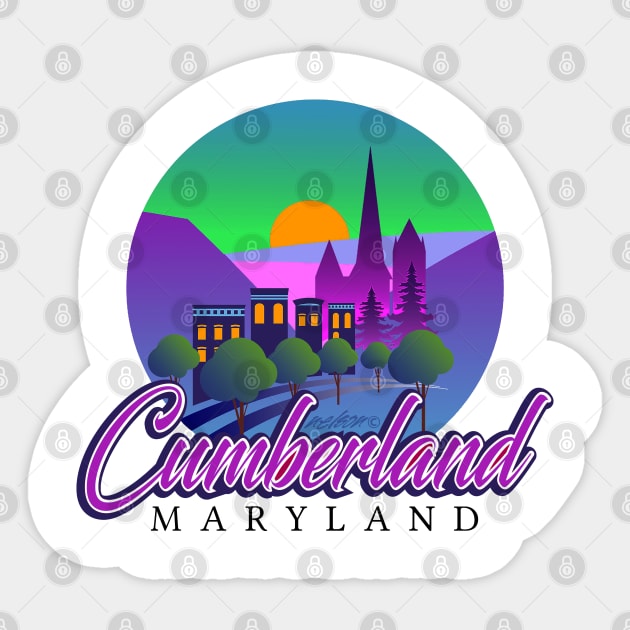 My Cumberland Sticker by Billygoat Hollow